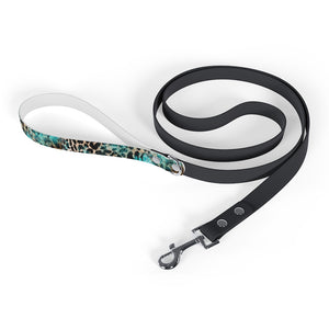 Turquoise Slab Dog Leash Turquoise Slab Dog Leash