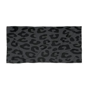 Shadow Leopard Beach Towel Shadow Leopard Beach Towel