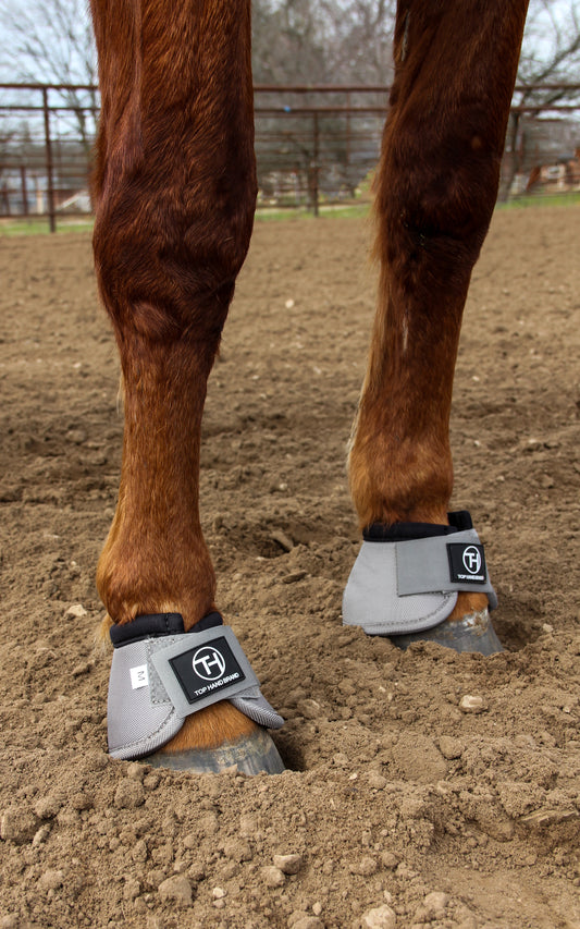 Pewter Gray Bell Boots Pewter Gray Bell Boots