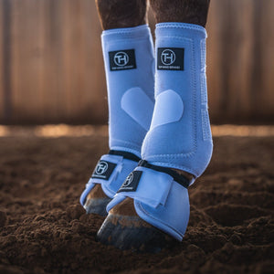Solid White Sport Boots Solid White Sport Boots