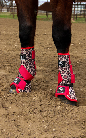 Cheetah Red Sport Boots Cheetah Red Sport Boots