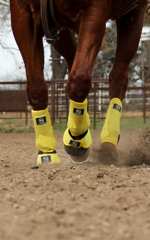 Solid Yellow Sport Boots Solid Yellow Sport Boots