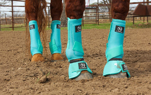 Solid Mint Sport Boots Solid Mint Sport Boots