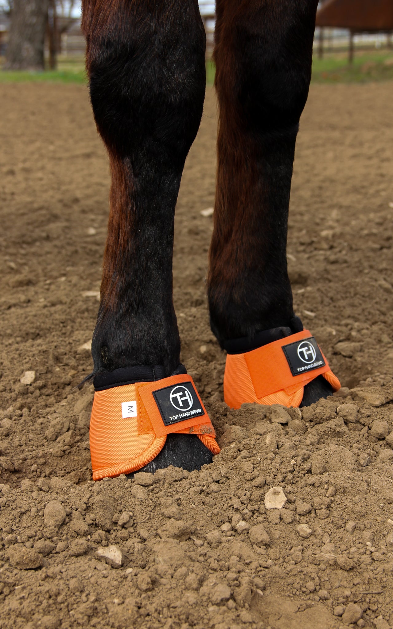 Orange 2025 bell boots