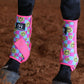 Pink and Blue Smiles Sport Boots