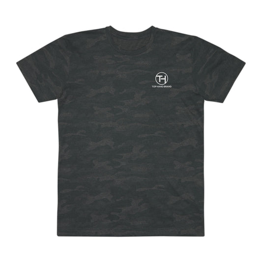 "You’ll Never Drown In Your Own Sweat" Storm Camouflage T‑Shirt