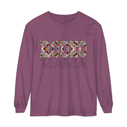 Rodeo Mama Aztec Long Sleeve T-Shirt