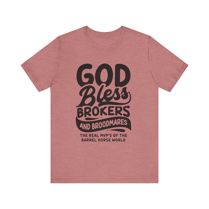 God Bless Brokers Short Sleeve Tee