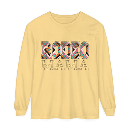 Rodeo Mama Aztec Long Sleeve T-Shirt