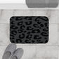 Shadow Leopard Memory Foam Bath Mat