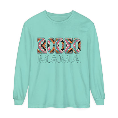 Rodeo Mama Aztec Long Sleeve T-Shirt