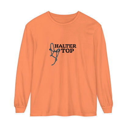 Halter Top Long Sleeve T-Shirt