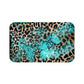 Turquoise Slab Memory Foam Bath Mat