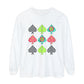 Neon Spades Long Sleeve T-Shirt