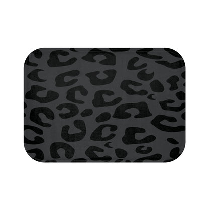 Shadow Leopard Memory Foam Bath Mat