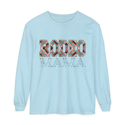 Rodeo Mama Aztec Long Sleeve T-Shirt