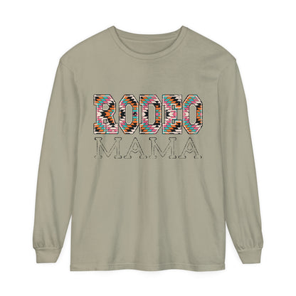 Rodeo Mama Aztec Long Sleeve T-Shirt