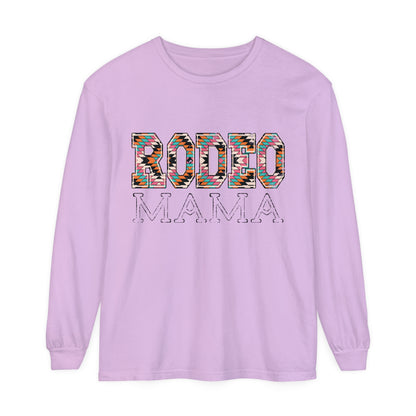 Rodeo Mama Aztec Long Sleeve T-Shirt