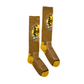 Lucky Bucking Cowgirl Tan Performance Socks