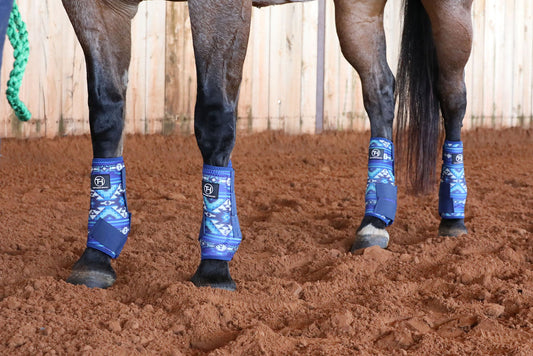 Blue Aztec Sport Boot