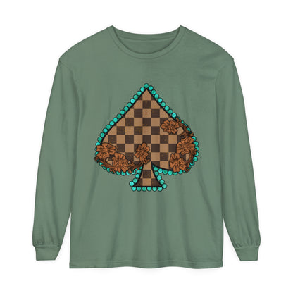 Tooled Spade Long Sleeve T-Shirt