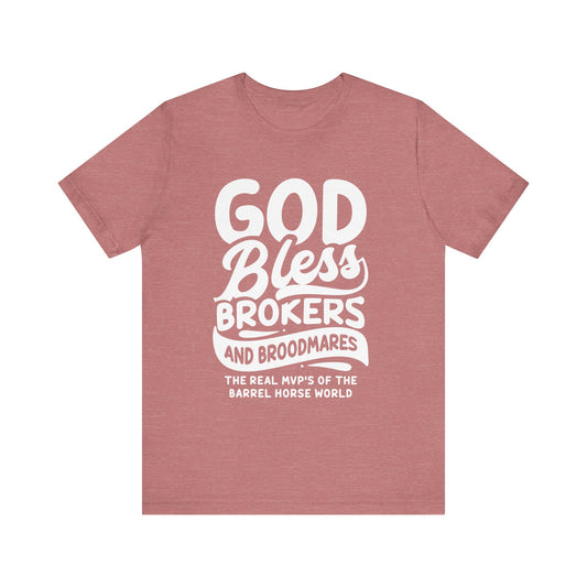 God Bless Brokers Short Sleeve Tee