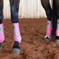 Pink and Blue Smiles Sport Boots