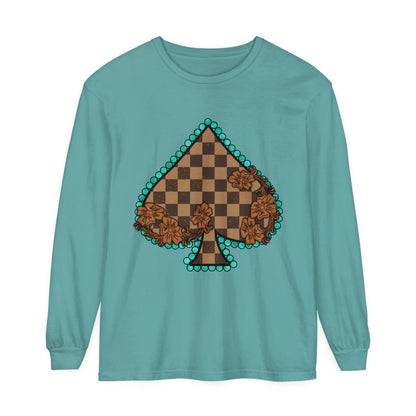 Tooled Spade Long Sleeve T-Shirt