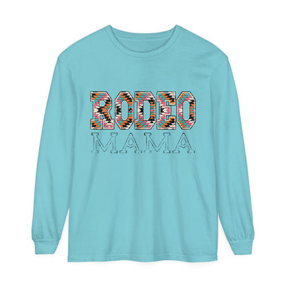 Rodeo Mama Aztec Long Sleeve T-Shirt