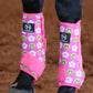 Pink and White Smiles Sport Boots