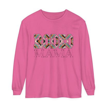 Rodeo Mama Aztec Long Sleeve T-Shirt