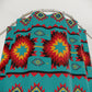 Turquoise Aztec Shower Curtain