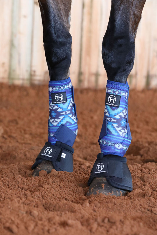 Blue Aztec Boot Bundle