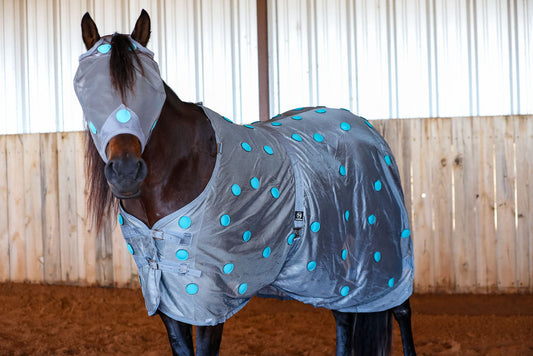 Therapy Bundle w/Fly Mask (Turquoise)