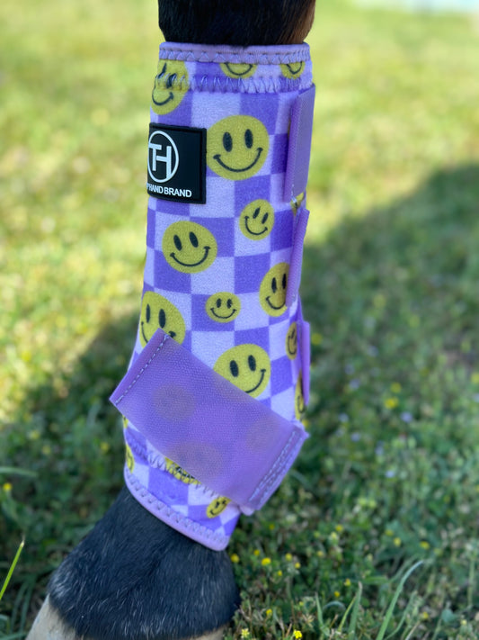 Lavender Smiles Sport Boots