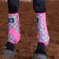 Pink and Blue Smiles Sport Boots