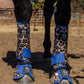 Cheetah Royal Blue Sport Boots