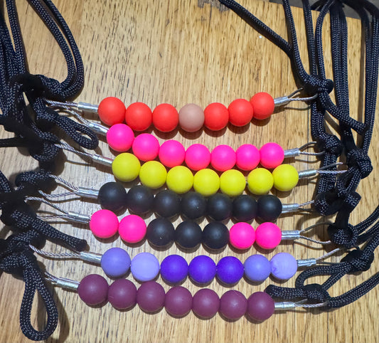 Silicone bead curb “chain”