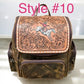 Leather and cowhide backpacks