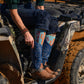 Take the Risk Turquoise Performance Socks