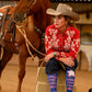 Long Live Cowgirls Red/Blue Performance Socks
