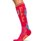 Take the Risk Hot Pink Performance Socks