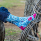 High Maintenance Cowgirl Sky Blue Performance Socks