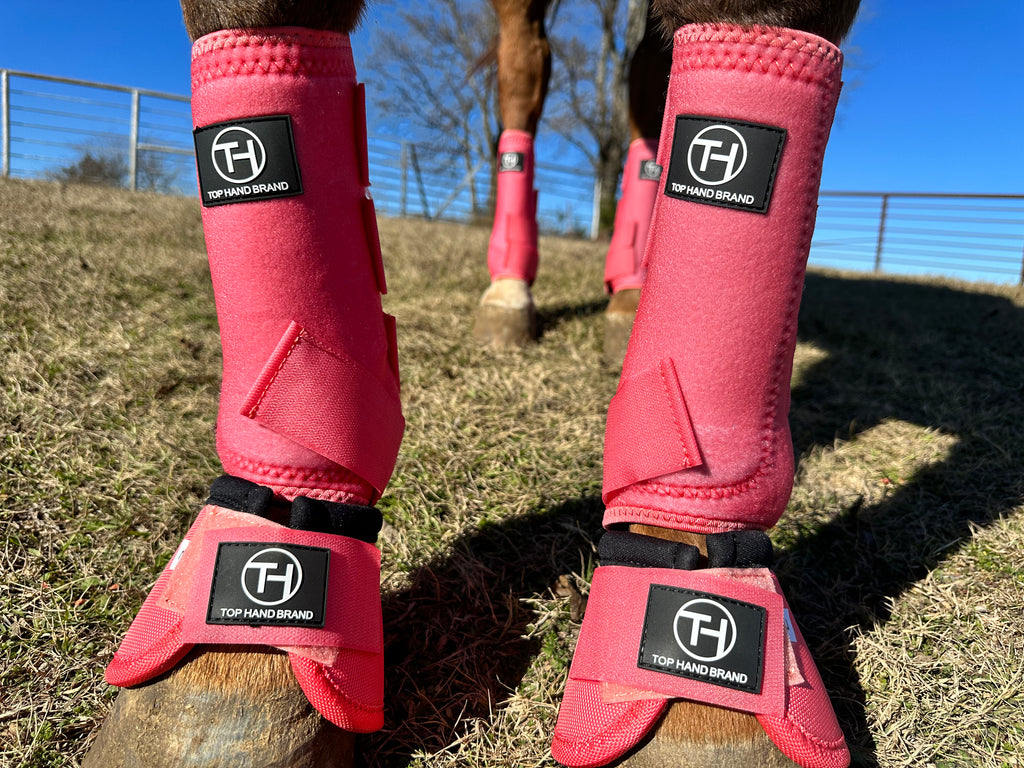 pink bell boots