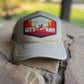 Let's Rope Patch Tan Trucker Hat