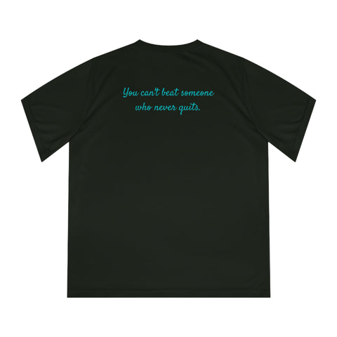 Can’t beat someone… quote Sweat Wicking Tee