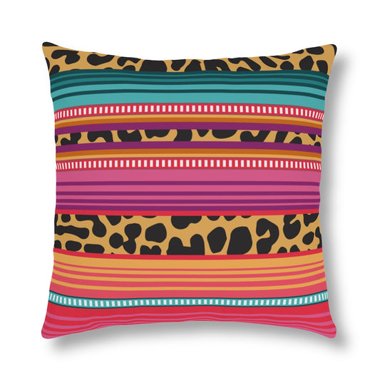 Cheetah Serape Waterproof Pillow