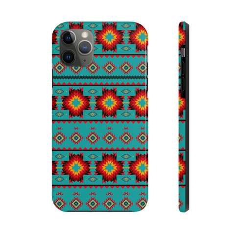 Turquoise Aztec Flexi Case