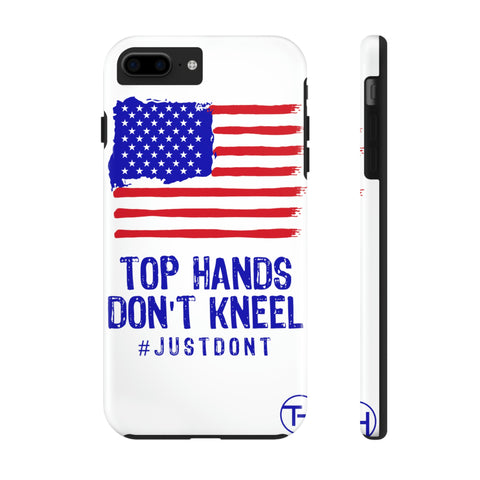 Top Hands Don't Kneel Flexi Phone Case