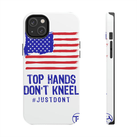 Top Hands Don't Kneel Flexi Phone Case